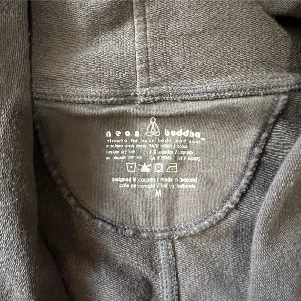 Neon Buddha zippered shall - Picture 2 of 4